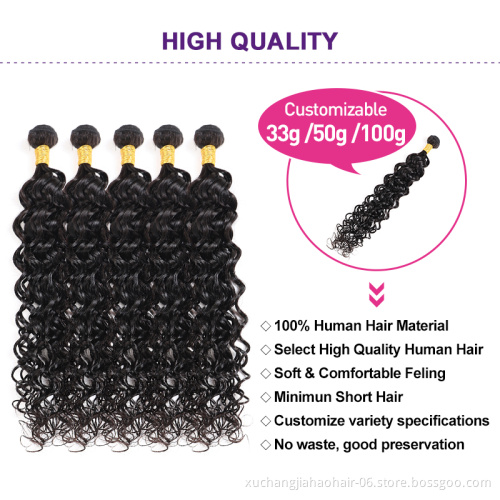 Wholesale Vendors Double drawn Human Hair Weave Bundles With Lace Frontals Closure Raw Mink Brazilian Cuticle Aligned Hair